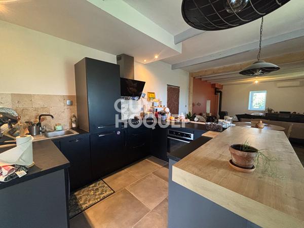 Maison en pierre de 160 m² avec revenu locatif + terrain constructible