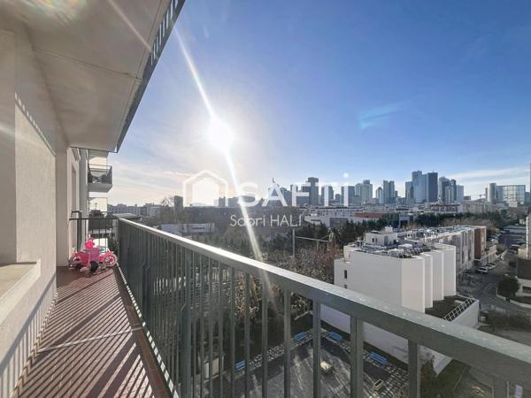 Vué dégagée, plein sud, balcon, refait à neuf.