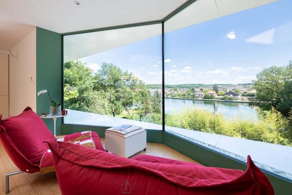 Un panorama exceptionnel sur la Seine et la nature environnante.