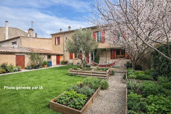 MAISON DE VILLAGE AVEC JARDIN PUITS A RIANS