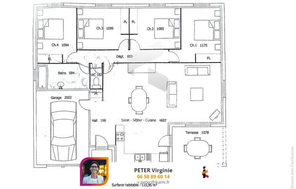 Maison de 111 m²