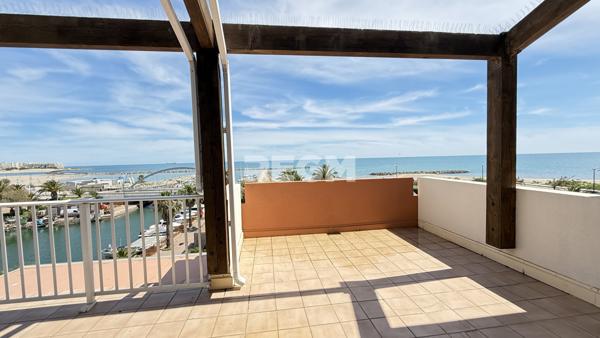 Sète (34200) Appartement de type 3 avec parking