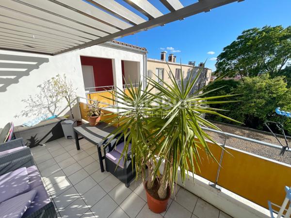 Appartement avec terrasse, centre de Frontignan