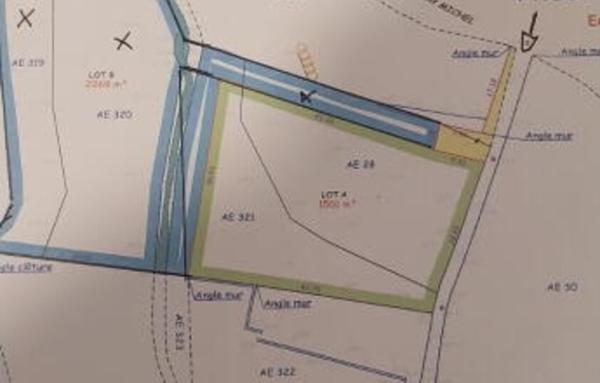 Terrain à Batir de 1 873 m²