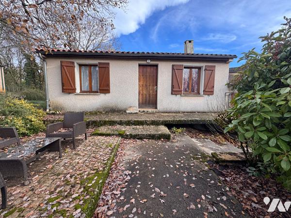 Rare FIGEAC, charmant pavillon de plain pied avec garage et jardin