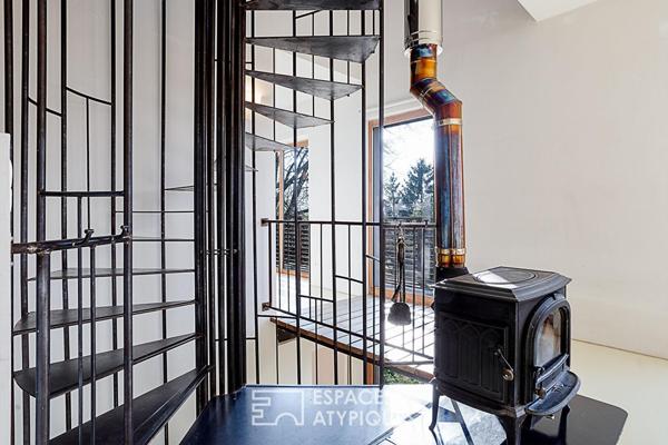 Maison d’architecte avec vue dégagée