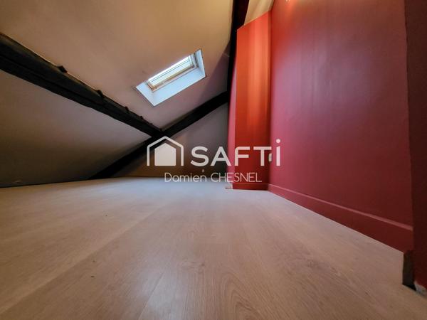 Centre-ville Saint-Amand-Montrond – Maison de ville 80 m² louée, rentabilité +9 %