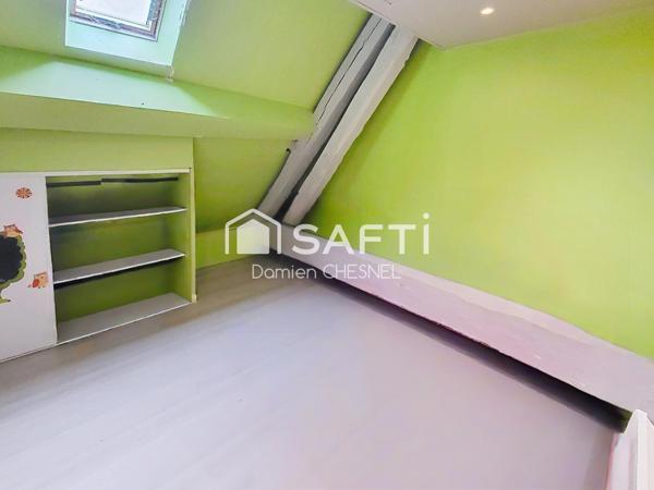 Centre-ville Saint-Amand-Montrond – Maison de ville 80 m² louée, rentabilité +9 %