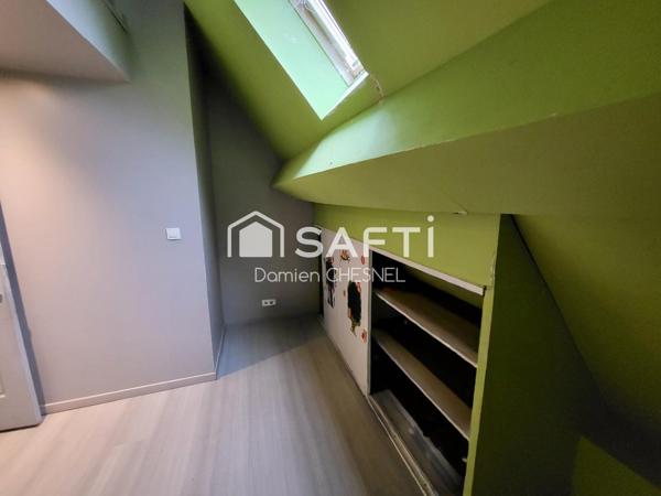Centre-ville Saint-Amand-Montrond – Maison de ville 80 m² louée, rentabilité +9 %