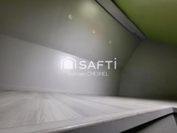 Centre-ville Saint-Amand-Montrond – Maison de ville 80 m² louée, rentabilité +9 %