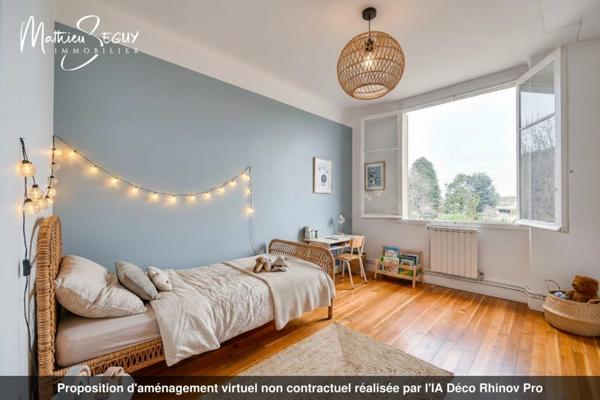 MILLERY – Beau potentiel pour cette maison P7 avec jardin, sous-sol et dépendances