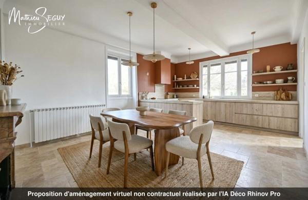 MILLERY – Beau potentiel pour cette maison P7 avec jardin, sous-sol et dépendances