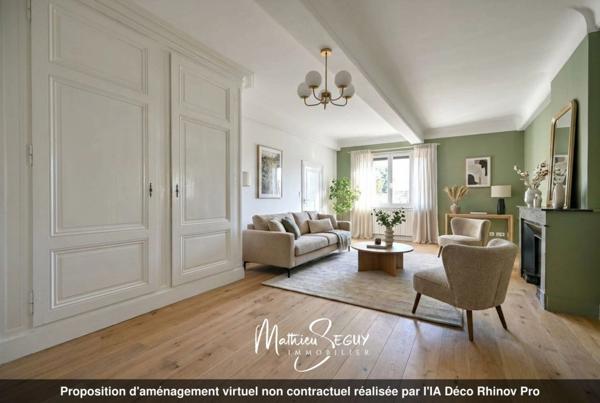 MILLERY – Beau potentiel pour cette maison P7 avec jardin, sous-sol et dépendances
