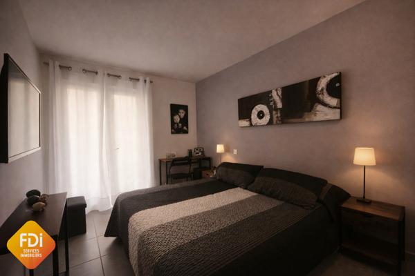 CENTRE VILLE - REZ-DE-JARDIN - APPARTEMENT P3 AVEC GARAGE -