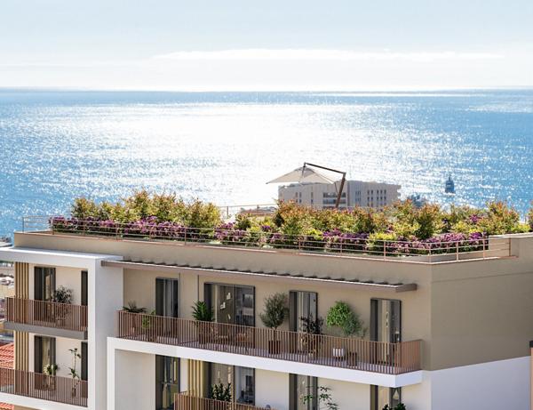 Aux portes de Monaco - Résidence neuve – 4P Appartements de 94m2 avec Vues Mer