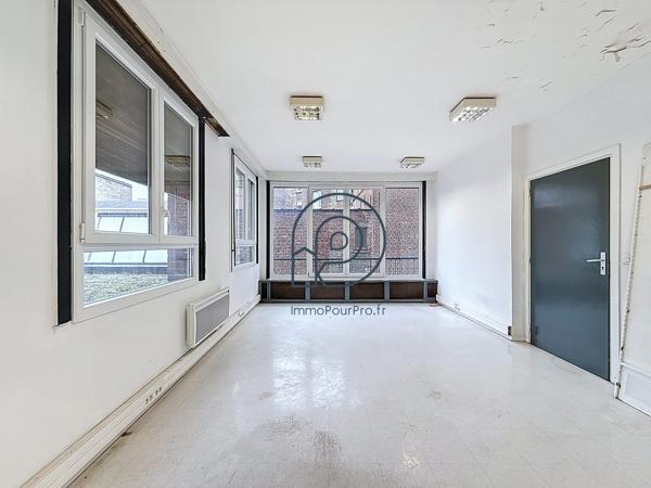 1 100 m² de bureaux sur 2 niveaux de 550 m² à vendre – Lille centre, rue Nationale