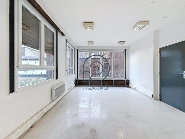 1 100 m² de bureaux sur 2 niveaux de 550 m² à vendre – Lille centre, rue Nationale