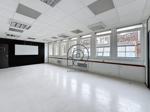 1 100 m² de bureaux sur 2 niveaux de 550 m² à vendre – Lille centre, rue Nationale