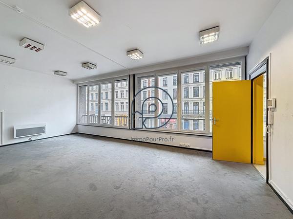 1 100 m² de bureaux sur 2 niveaux de 550 m² à vendre – Lille centre, rue Nationale