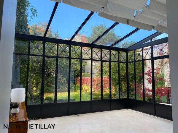 Orleans médiatheque, Maison bourgeoise à vendre, jardin