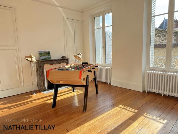 Orleans médiatheque, Maison bourgeoise à vendre, jardin