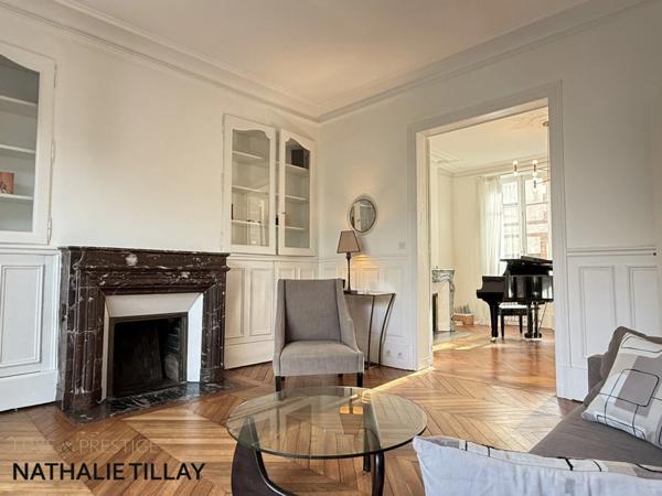 Orleans médiatheque, Maison bourgeoise à vendre, jardin