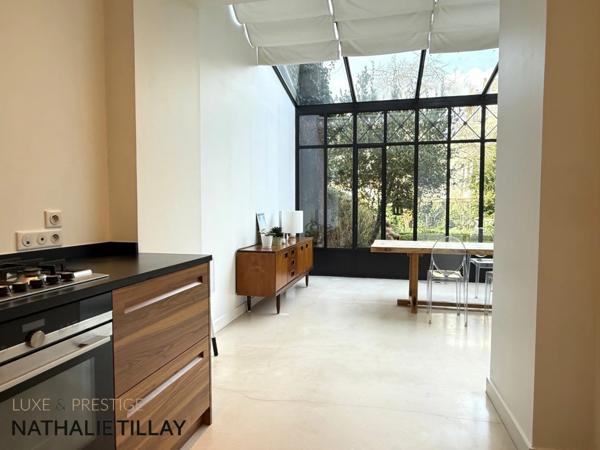 Orleans médiatheque, Maison bourgeoise à vendre, jardin