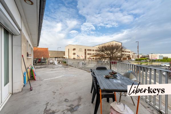 Appartement 100 m² avec terrasse de 80 m² et garage – Villeneuve-le-Roi