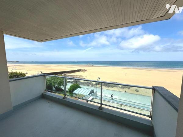 SAINT-MALO - Appartement vue mer de 94m², ascenseur et parking