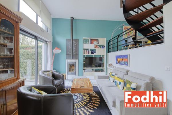 Maison contemporaine de 130 m²- 4 ch- Rooftop de 76 m²- un jardin et un sous sol de 84 m².