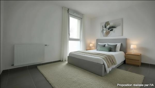 APPARTEMENT T3 avec 2 places stationnement Port-Sud