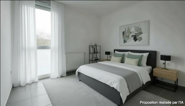 APPARTEMENT T3 avec 2 places stationnement Port-Sud