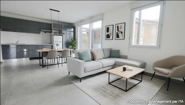 APPARTEMENT T3 avec 2 places stationnement Port-Sud