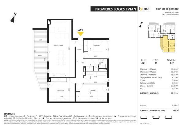 Vente / Appartement T4