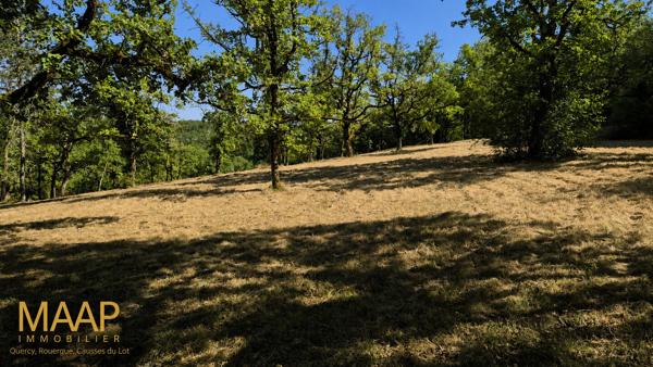Terrain constructible 10 069 m² avec vue exceptionnelle - Esclauzels - 45 000 €