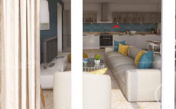 Appartement F2 à vendre  2 pièces - 47,37 m2 GRENOBLE - 38