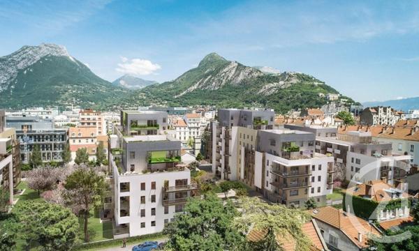 Appartement F2 à vendre  2 pièces - 47,37 m2 GRENOBLE - 38