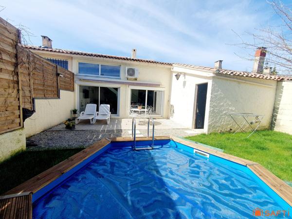 Maison - 3 chambres - jardin - garage