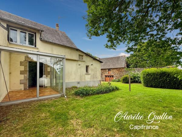 Maison avec dépendance, cour, double jardin et 2 099 m² de terrain – Campagne de Loyat