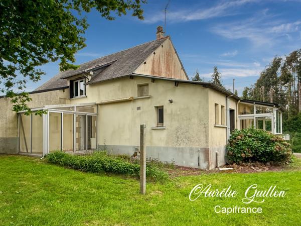 Maison avec dépendance, cour, double jardin et 2 099 m² de terrain – Campagne de Loyat