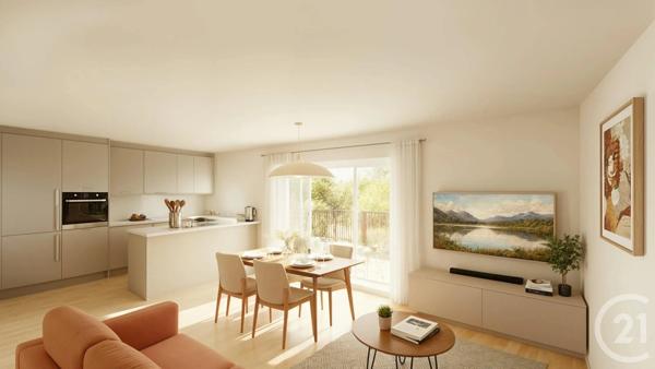 Appartement T3 à vendre  3 pièces - 59,12 m 2   FAVERGES SEYTHENEX  - 74