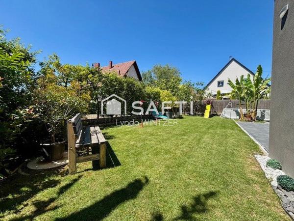 Au calme, belle maison de 145m2 avec 4 chambres - 2 garages sur 4 ares de terrain