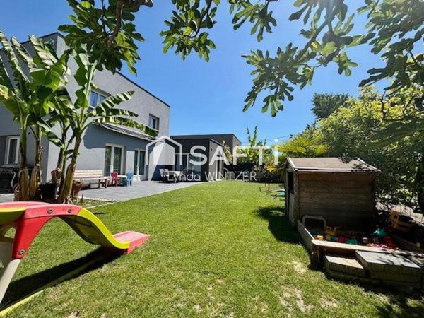 Au calme, belle maison de 145m2 avec 4 chambres - 2 garages sur 4 ares de terrain