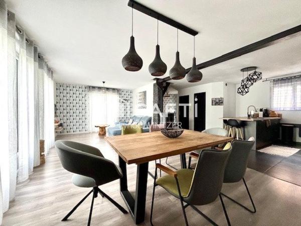 Au calme, belle maison de 145m2 avec 4 chambres - 2 garages sur 4 ares de terrain