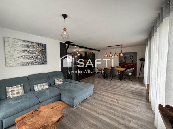 Au calme, belle maison de 145m2 avec 4 chambres - 2 garages sur 4 ares de terrain