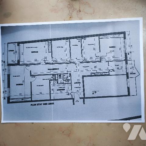 Centre-ville, prox rue Carnot - Gd appartement en vente à Gap de 150 m² avec ascenseur, balcons ...