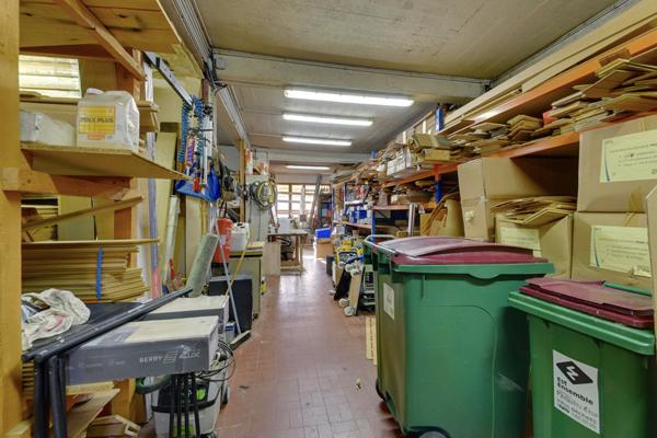 Atelier, bureau et Jardin