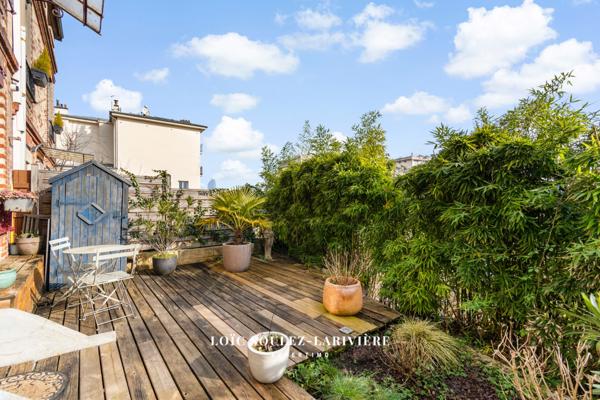 Suresnes (92150) Maison ancienne rénovée avec goût situé à proximité de la Gare de Suresnes-Mont Valérien