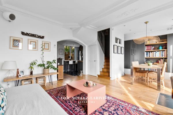 Suresnes (92150) Maison ancienne rénovée avec goût situé à proximité de la Gare de Suresnes-Mont Valérien