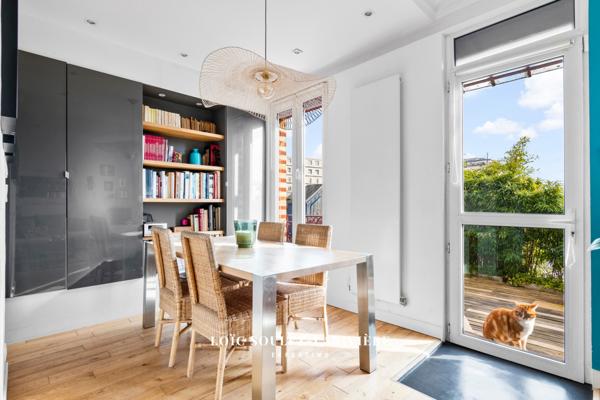 Suresnes (92150) Maison ancienne rénovée avec goût situé à proximité de la Gare de Suresnes-Mont Valérien